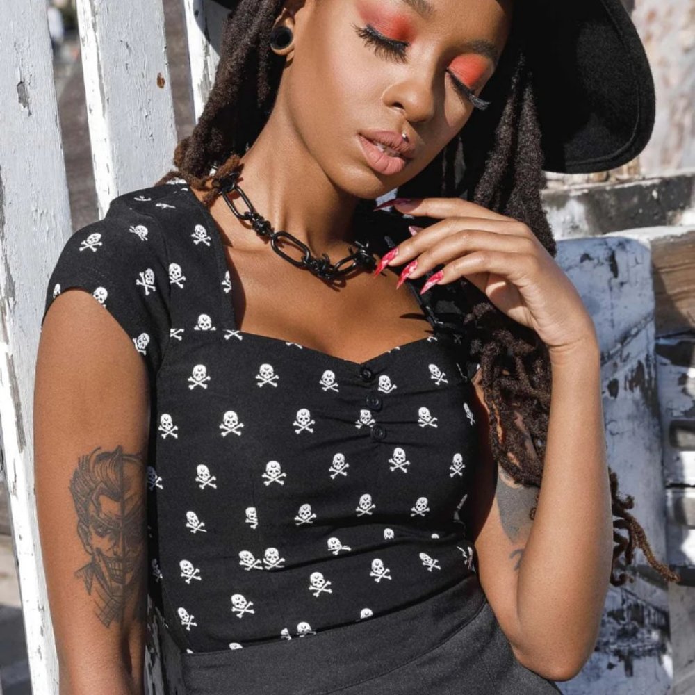 BAD 2 THE BONE TOP Killstar
